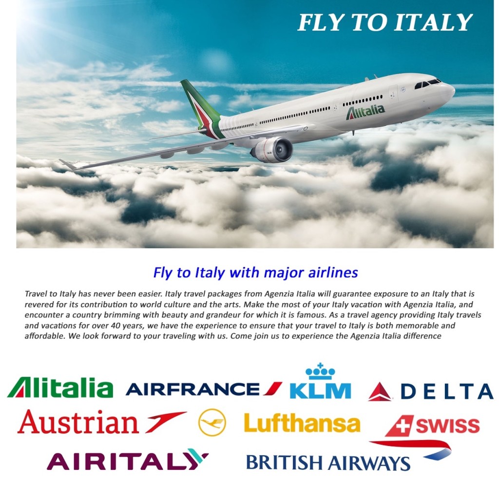 Voli diretti per l’Italia Agenzia Italia